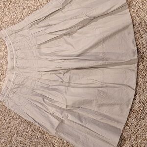 United Colors of Benetton Soft Gray A-Line Skirt